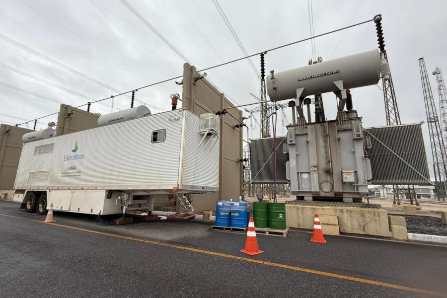 Regeneração de óleo em Reator 800 Kv – ENERGIZADO e desassistido .